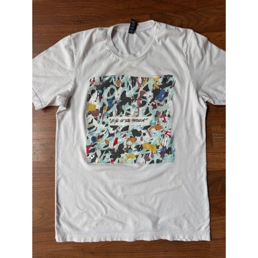 ONE OK ROCK Eye‎ of the Storm T-shirt Bi-Lo MED White